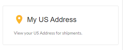 How to use your US address — screenshot 1