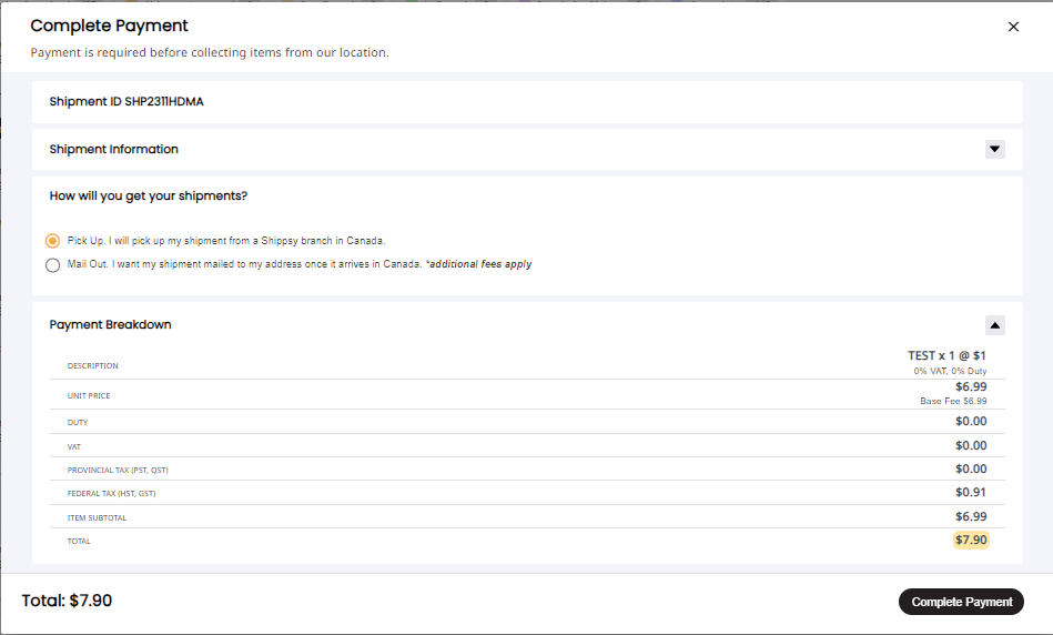 How to use Shippsy — screenshot 11