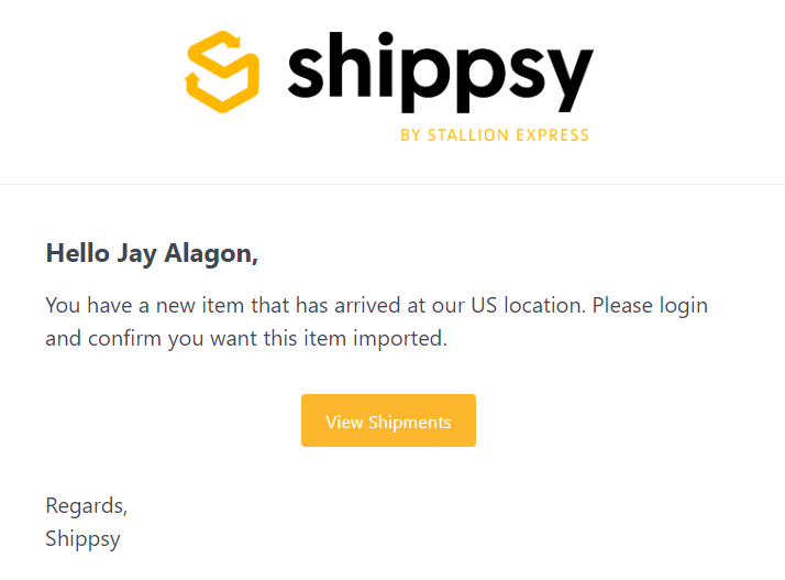 How to use Shippsy — screenshot 2